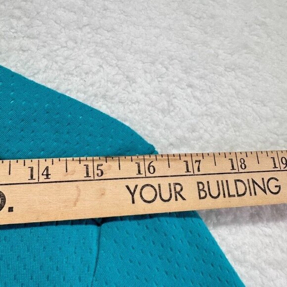 Weekends By Chicos Sweater Womens Medium 1/4 Zip Long Sleeve Blue Drawstring - Picture 7 of 9